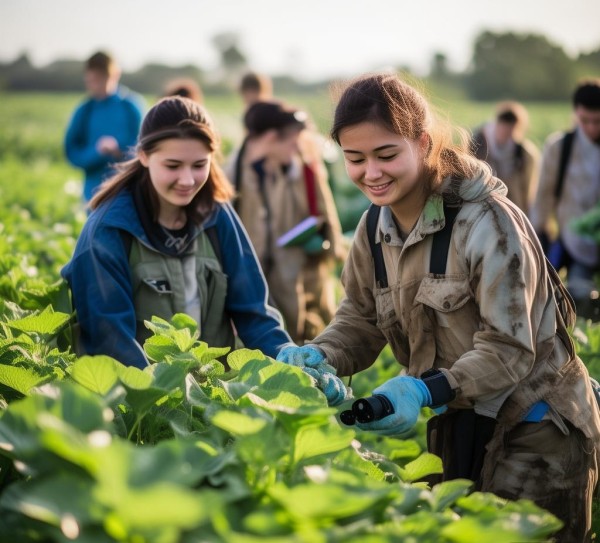 南都晨报小记者农业科普社会实践,在田间地头触摸绿色脉搏 南都晨报小记者农业科普社会实践,在田间地头触摸绿色脉搏