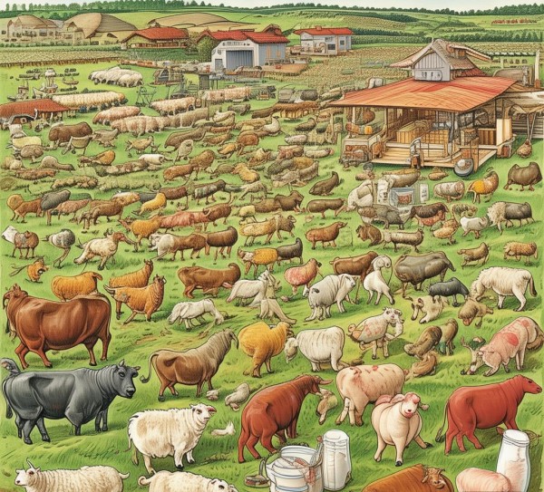 农业经济中的畜禽产品分类及其在农业经济中的作用