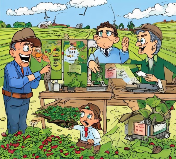 农业科普讲座漫画图片素材,趣味与知识并重的农业知识传播利器 农业科普讲座漫画图片素材,趣味与知识并重的农业知识传播利器