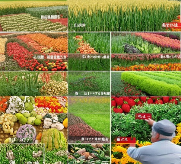 农业种植产品名称大全，涵盖粮食、经济作物、果蔬花卉等，解析常见种植产品